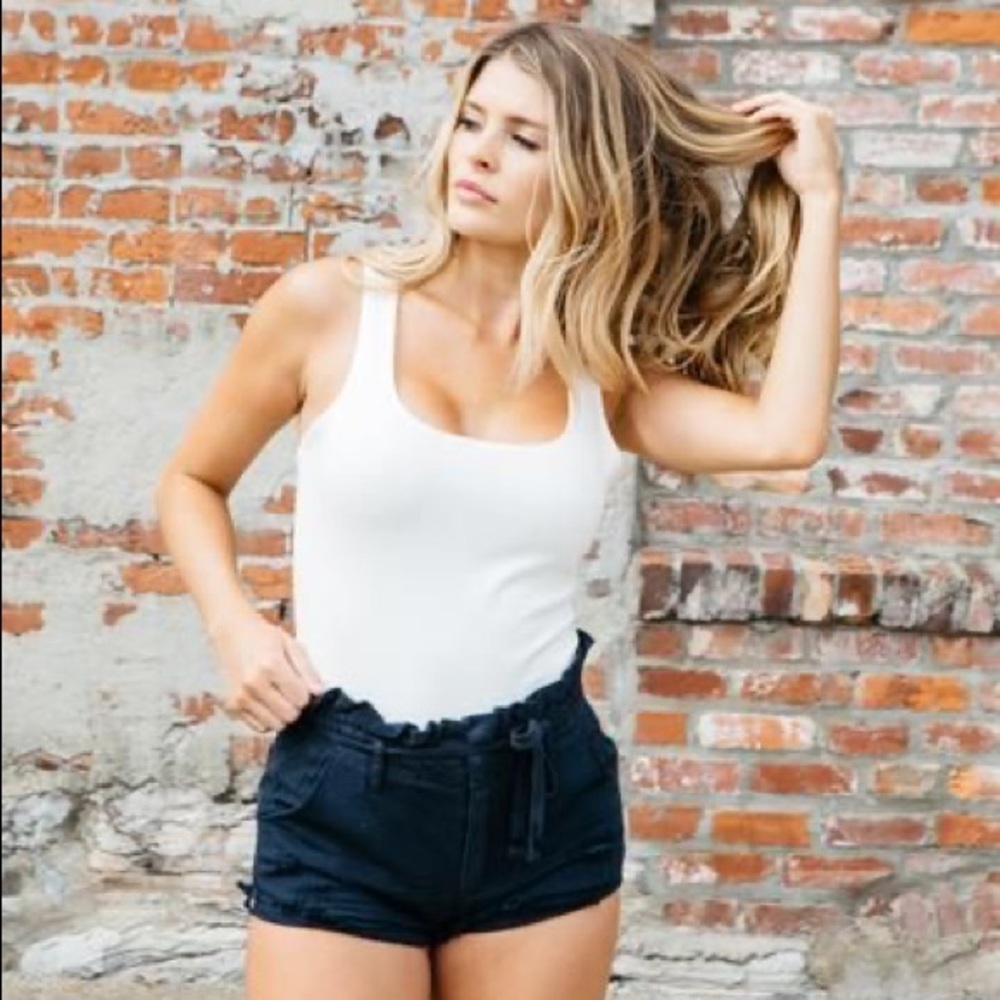 Kittenish Cecilia White Shaping Bodysuit